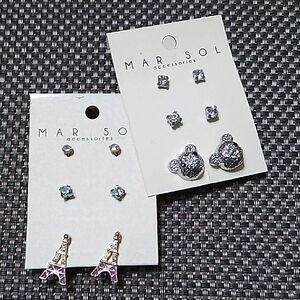 Silver and Gold Themed Earrings